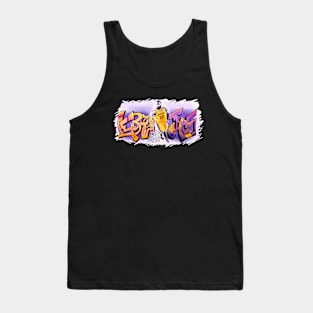 Graffiti LeBronJames Tank Top